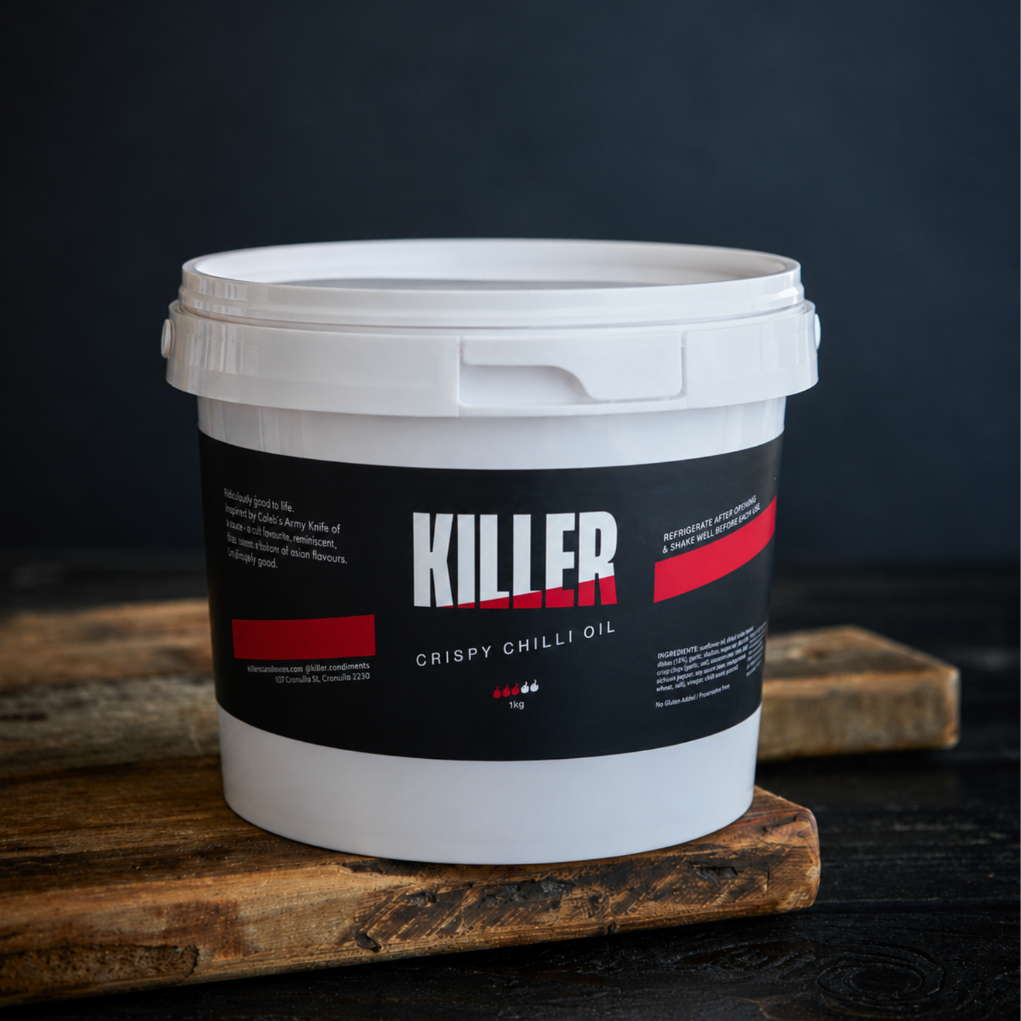 Crispy Chilli Oil - 1kg Bucket